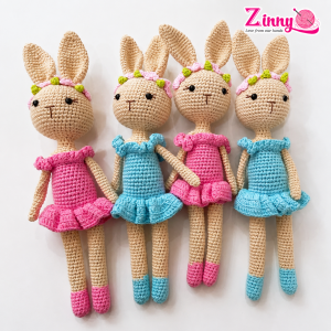 Gấu bông len handmade 100% được đan móc cẩn thận, màu sắc hài hòa, thích hợp làm quà sinh nhật, thôi nôi và quà lưu niệm.